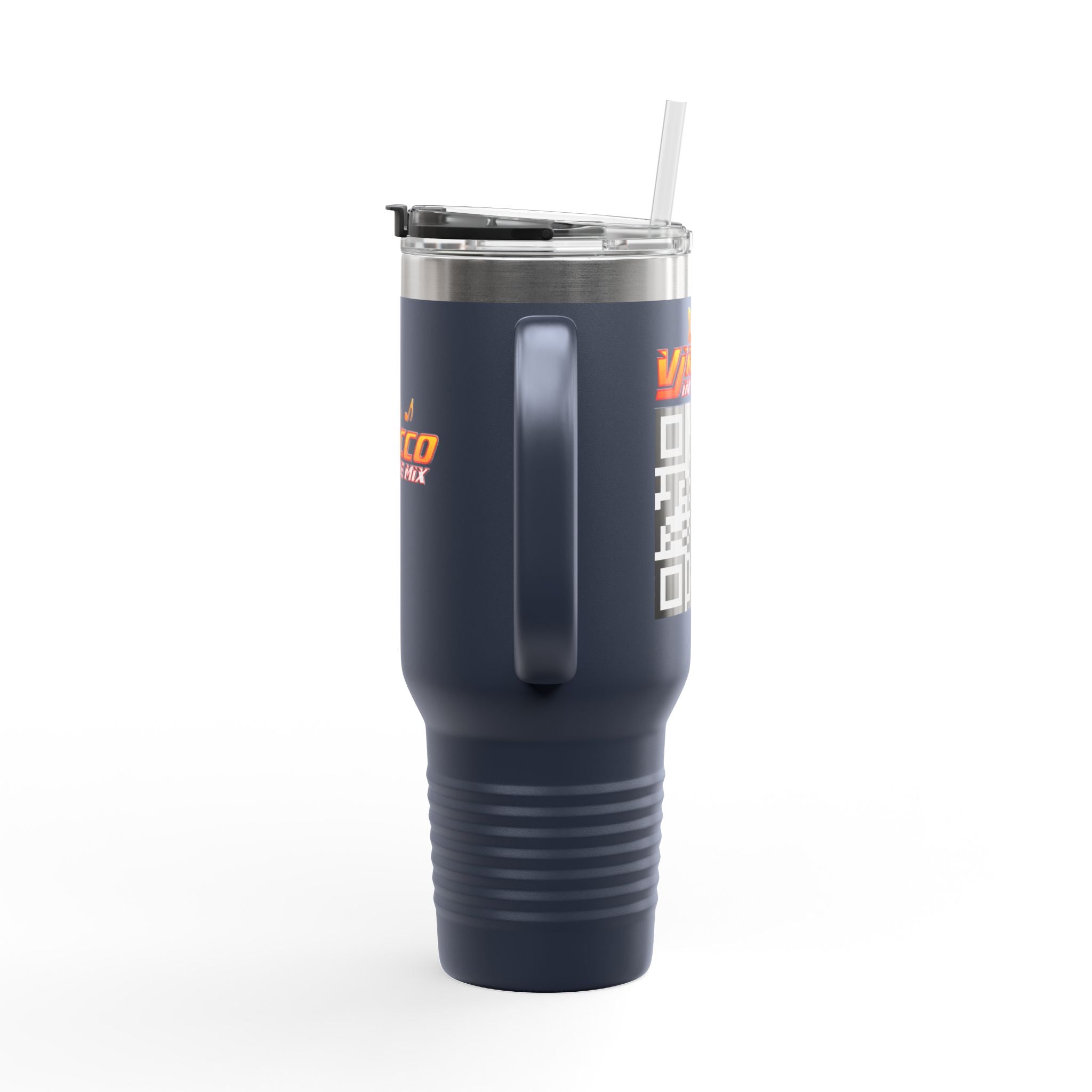 "VJ Ricco"🎤 Insulated Travel Mug - 40oz | Perfect for Music Lovers & On-the-Go Refreshments